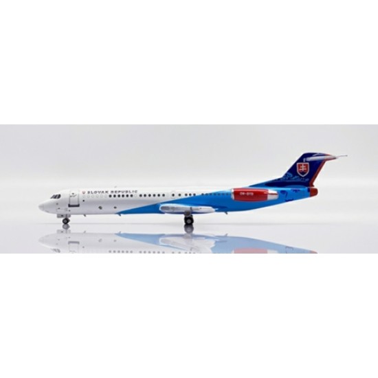 1/400 SLOVAKIA GOVERNMENT FLYING SERVICE FOKKER 100 REG: OM-