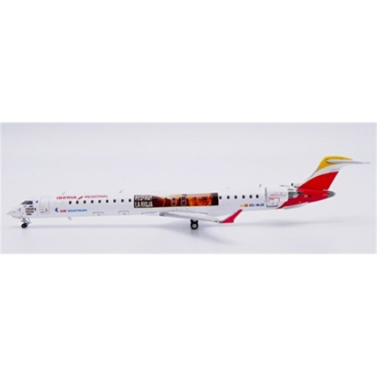 1/400 IBERIA REGIONAL (AIR NOSTRUM) BOMBARDIER CRJ-1000ER RESERVA LA RIOJA REG: EC-MJO WITH ANTENNA 1/400 IBERIA REGIONAL (AIR NOSTRUM) BOMBARDIER CRJ-1000ER RESERVA LA RIOJA REG: EC-MJO WITH ANTENNA
