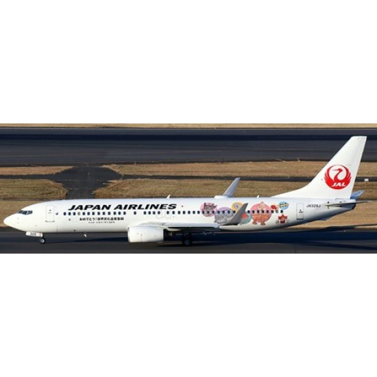 1/200 JAPAN AIRLINES BOEING 737-800 JOMON LIVERY JA329J SA2001