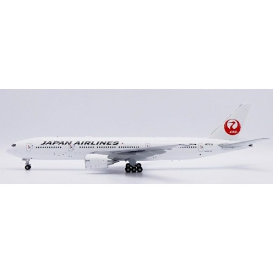 1/200 JAPAN AIRLINES BOEING 777-200ER REG: JA703J FLAPS DOWN WITH STAND