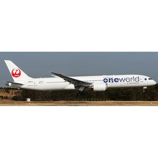 1/400 JAPAN AIRLINES B787-9 DREAMLINER ONEWORLD LIVERY JCSA4006