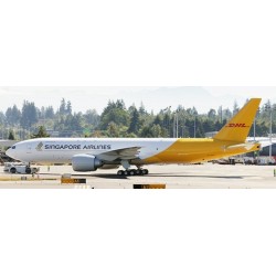 1/400 SINGAPORE AIRLINES BOEING 777-200LRF REG: 9V-DHA WITH