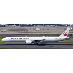 1/400 JAPAN AIRLINES BOEING 777-300ER LAST FLIGHT REG: JA731J FLAPS DOWN WITH ANTENNA 1/400 JAPAN AIRLINES BOEING 777-300ER LAST FLIGHT REG: JA731J FLAPS DOWN WITH ANTENNA