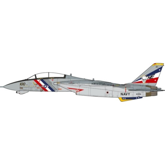 1/72 F-14D TOMCAT U.S. NAVY VF-2 BOUNTY HUNTERS, LAST CRUISE, 2003