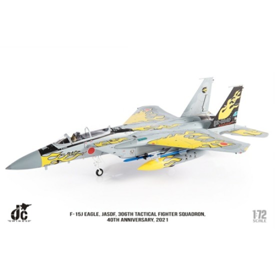 1/72 F-15J EAGLE JASDF, 306TH TACTICAL FIGHTER SQUADRON, 40TH ANNIVERSARY,2021