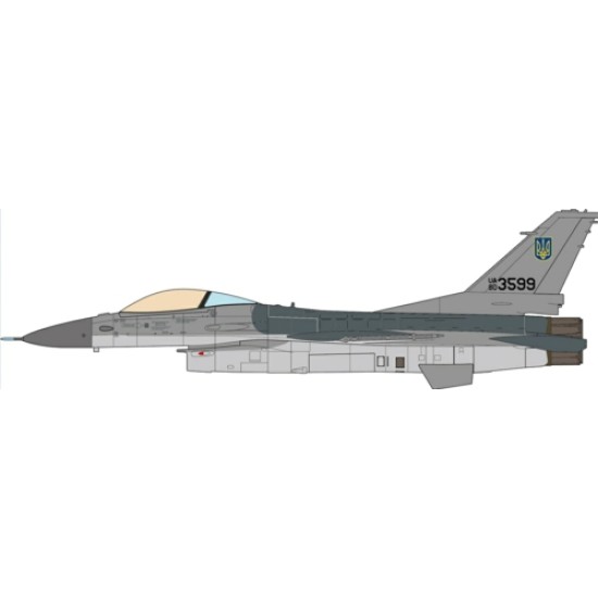 1/72 F-16AM FIGHTING FALCON UKRAINE AIR FORCE, 831ST TACTICAL AVIATION BRIGADE,2024