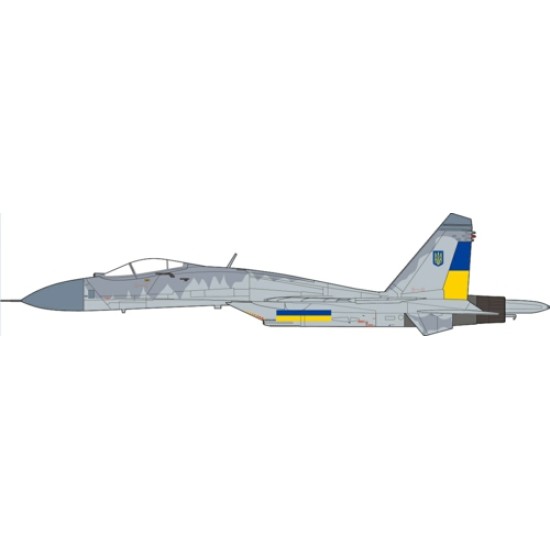 1/72 SU-27 FLANKER UKRAINE AIR FORCE, UKRAINE WAR,2023