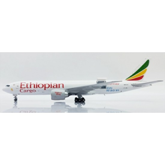 JCXX40086C - 1/400 ETHIOPIAN AIRLINES BOEING 777F CAI NIAO -INTERACTIVE SERIES REG: ET-APU WITH ANTENNA