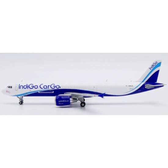 JCXX40175 - 1/400 INDIGO CARGO AIRBUS A321(P2F) REG: VT-IKW WITH ANTENNA