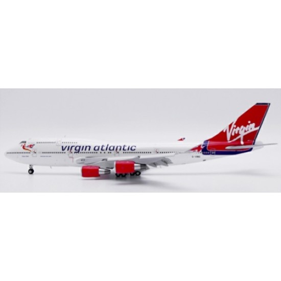 JCXX40224 - 1/400 VIRGIN ATLANTIC BOEING 747-400 TINKER BELLE REG: G-VBIG WITH ANTENNA