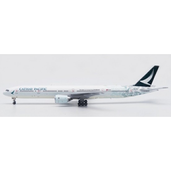 JCXX4129 - 1/400 MISC BOEING 777-300 THE SPIRIT OF HONG KONG REG: B-HNK WITH ANTENNA