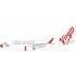 1/200 737-700 VIRGIN AUSTRALIA (RED NOSE) VH-VBY LIMITED 50PCS