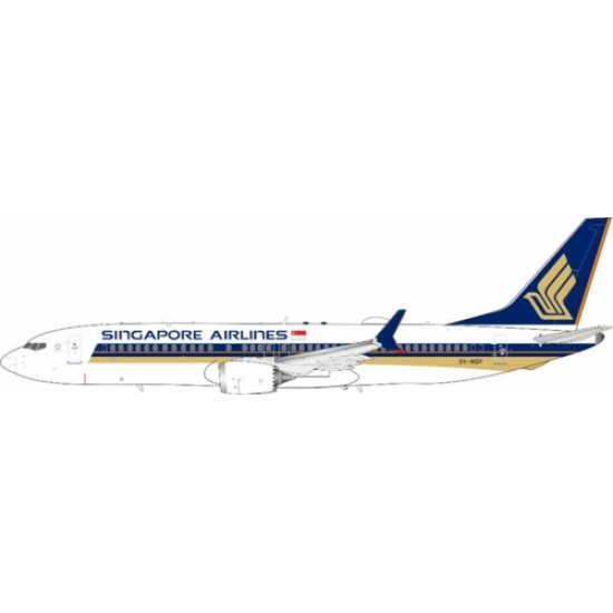 1/200 737-8 MAX SINGAPORE AIRLINES 9V-MBP LIMITED 84PCS