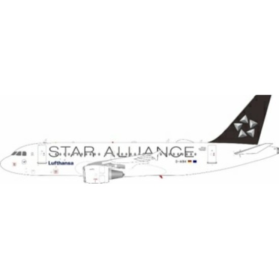 1/200 A319-112 LUFTHANSA STAR ALLIANCE D-AIBH