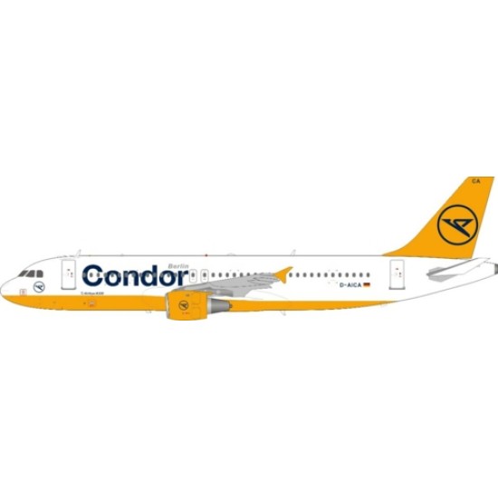 D 1/200 A320-212 CONDOR D-AICA BERLIN WITH STAND
