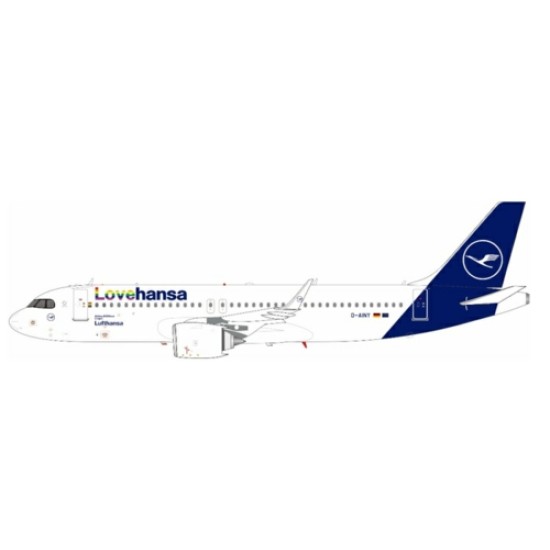 1/200 A320-271N LUFTHANSA - LOVEHANSA D-AINY JFA320047