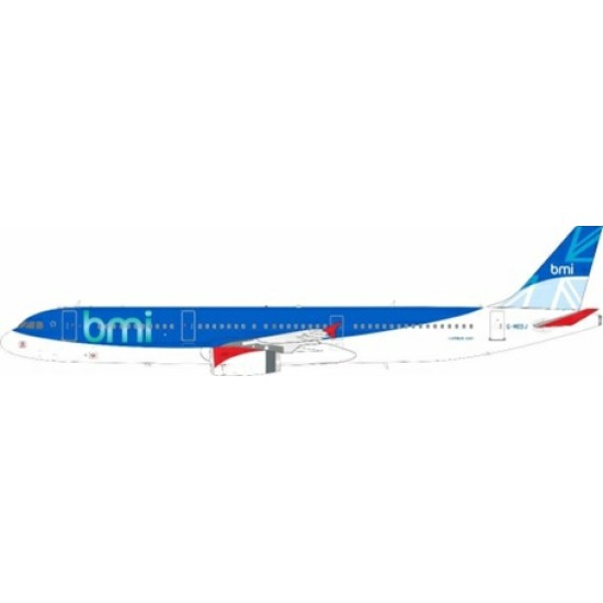 1/200 A321-231 BMI BRITISH MIDLAND G-MEDJ LIMITED 36 PCS