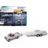 1/64 1983 FORD RANGER W/OPEN TRAILER METALLIC SILVER JLBT017 B