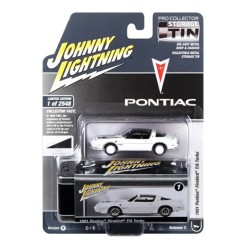 1/64 1981 PONTIAC FIREBIRD TURBO GLOSS WHITE/BLACK JLCT012B-1 1/64 1981 PONTIAC FIREBIRD TURBO GLOSS WHITE/BLACK JLCT012B-1