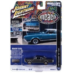 1/64 1967 OLDSMOBILE 442 W-30 ANTIQUE PEWTER MCACN JLMC031B-3