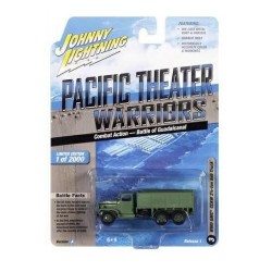 1/87 WWII GMC CCKW 6X6 BATTLE OF GUADALCANAL PACIFIC THEATER WARRIORS JLML007