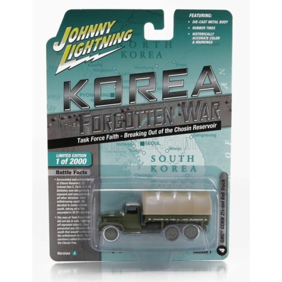 1/64 GMC CCKW 6X6 TRUCK TASK FORCE FAITH BREAKING OUT OF THE CHOSIN RESERVOIR