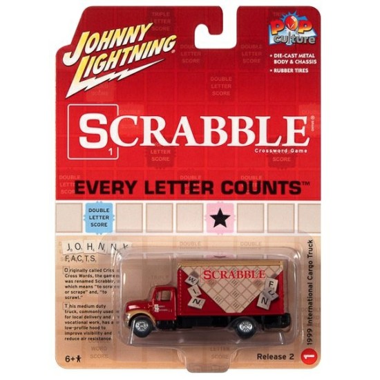 1/64 SCRABBLE 1999 INTERNATIONAL CARGO TRUCK JLPC007