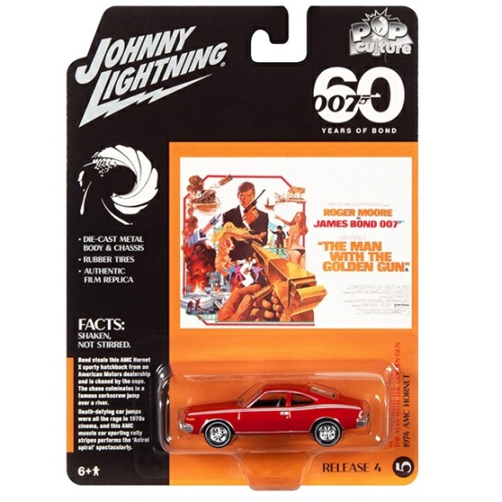 1/64 60 YEARS OF BOND 1974 AMC HORNET RED MWGG JLPC009