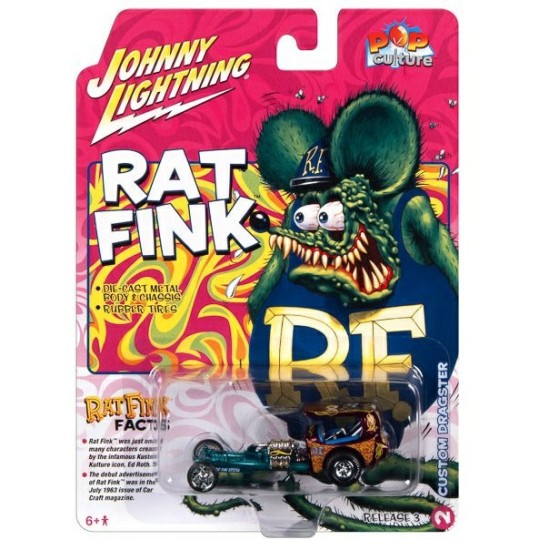 1/64 RAT FINK CUSTOM DRAGSTER JLPC013-2