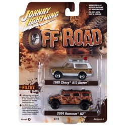 1/64 1969 CHEVY BLAZER & 2004 HUMMER OFF ROAD JLPK015