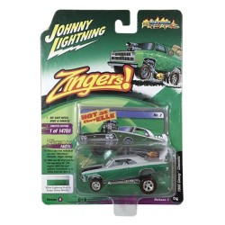 1/64 1966 CHEVELLE WHITE/GREEN ZINGERS JLSF022