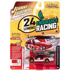 1/64 24 HRS OF LEMONS 1986 FORD THUNDERBIRD RED/WHITE JLSF024A-3 1/64 24 HRS OF LEMONS 1986 FORD THUNDERBIRD RED/WHITE JLSF024A-3
