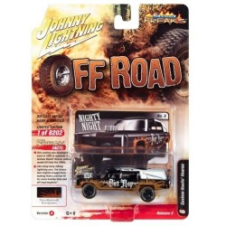 1/64 OFF ROAD CUSTOM HAULIN HEARSE BLACK JLSF024