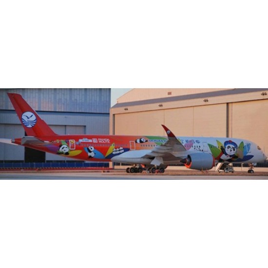1/200 B-005Q SICHUAN AIRLINES AIRBUS A350-941 PANDA ROUTE LIVERY 1/200 B-005Q SICHUAN AIRLINES AIRBUS A350-941 PANDA ROUTE LIVERY