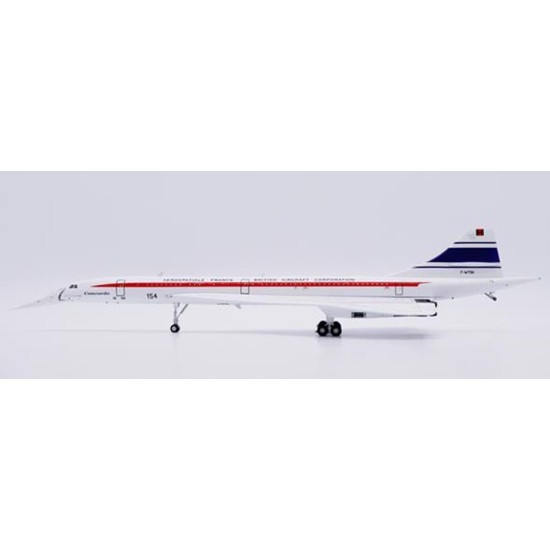 1/200 HOUSE COLOUR AEROSPATIALE FRANCE BRITISH AIRCRAFT CORPORATION CONCORDE REG: F-WTSA WITH STAND 1/200 HOUSE COLOUR AEROSPATIALE FRANCE BRITISH AIRCRAFT CORPORATION CONCORDE REG: F-WTSA WITH STAND