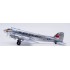 1/200 CHINA NATIONAL AVIATION CORPORATION DOUGLAS DC-3 POLISHED REG: N41CQ WITH STAND