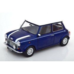 1/12 MINI COOPER RIGHT HAND DRIVE BLUE METALLIC/WHITE