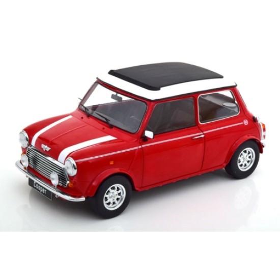 KKDC120074L - 1/12 MINI COOPER SUNROOF LHD RED/WHITE