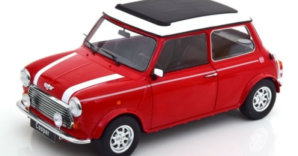 305-046 KK 1/12 ミニ クーパー Sunroof LHD レッド KK-Scale 1:12 Mini Cooper LHD with Sunroof gold metallic
