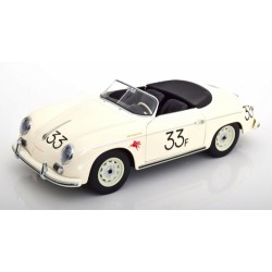 KKDC120096 - 1/12 PORSCHE 356 A SPEEDSTER NO.33 1955 WHITE KKDC120096 - 1/12 PORSCHE 356 A SPEEDSTER NO.33 1955 WHITE