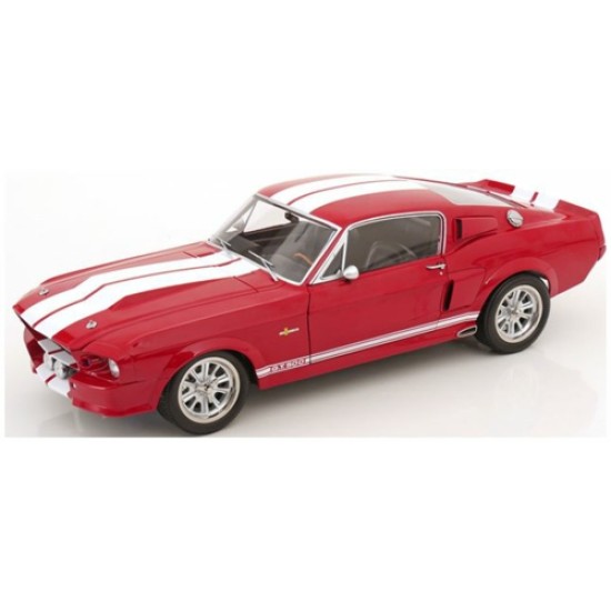 KKDC120173 - 1/12 FORD MUSTANG SHELBY GT500 - RED/WHITE ELEANOR 1967 KKDC120173 - 1/12 FORD MUSTANG SHELBY GT500 - RED/WHITE ELEANOR 1967