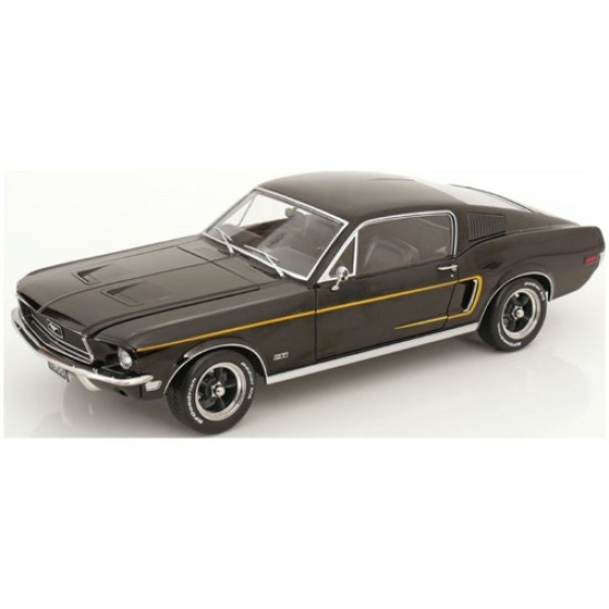 KKDC120223 - 1/12 FORD MUSTANG GT FASTBACK BLACK