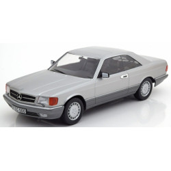 KKDC180332 - 1/18 MERCEDES 560 SEC C126 1985, SILVER KKDC180332 - 1/18 MERCEDES 560 SEC C126 1985, SILVER