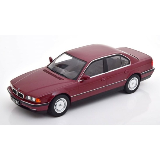 1/18 BMW 740I E38 1 SERIES 1994 DARK RED METALLIC