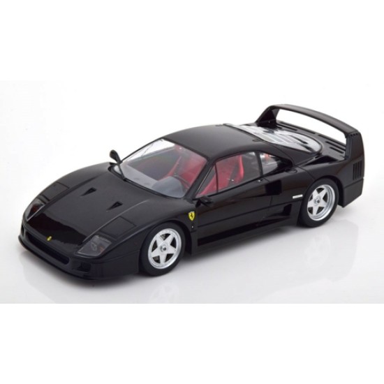 KKDC180693 - 1/18 FERRARI F40 1987 BLACK