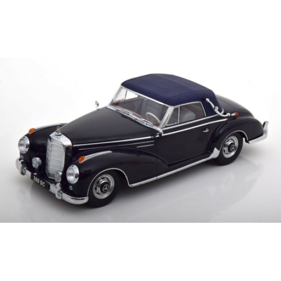 KKDC180944 - 1/18 MERCEDES 300 SC W188 CABRIO CLOSED DARK BLUE 1957