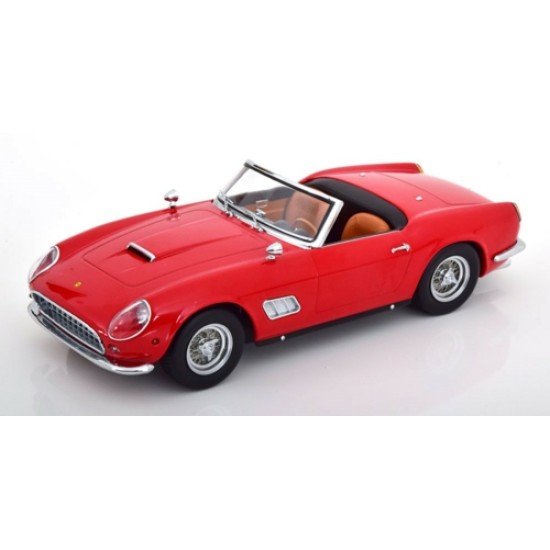 KKDC181041 - 1/18 FERRARI 250 GT CALIFORNIA SPYDER 1960 US-VERSION RED