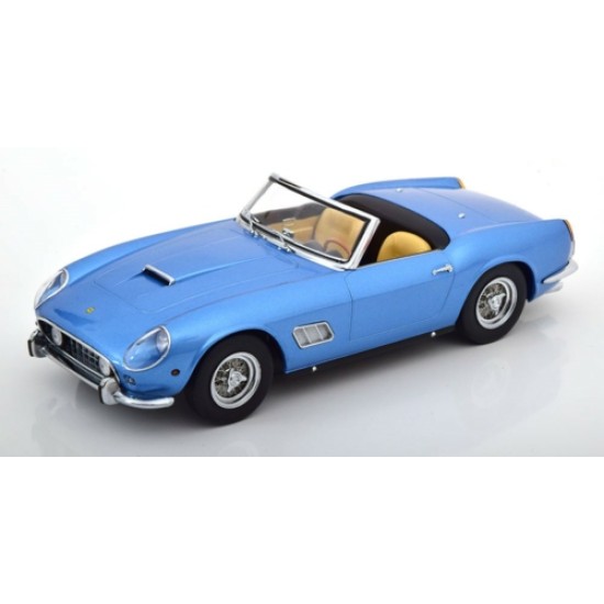 KKDC181044 - 1/18 FERRARI 250 GT CALIFORNIA SPYDER 1960 METALLIC LIGHT BLUE