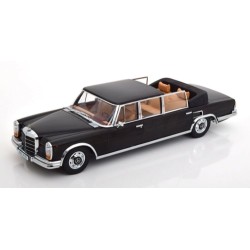 KKDC181181 - 1/18 MERCEDES 600 W100 LAUNDAULET 1964 BLACK KKDC181181 - 1/18 MERCEDES 600 W100 LAUNDAULET 1964 BLACK