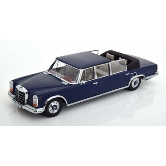 KKDC181182 - 1/18 MERCEDES 600 W100 LAUNDAULET 1964 DARK BLUE